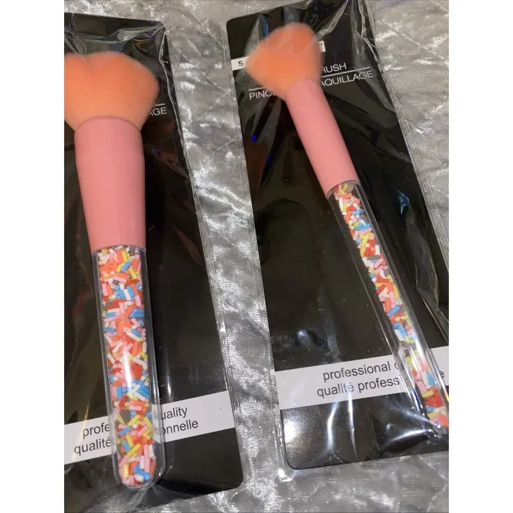Sassy + Chic‎ Candy Sprinkles Makeup Brush Kit Lot Of 3
